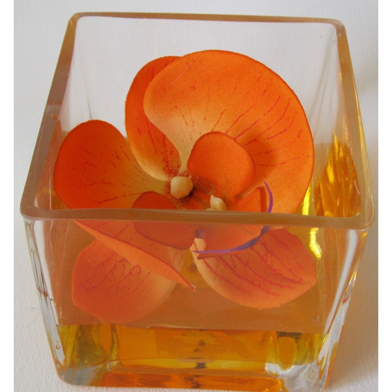Déco Cube Orange