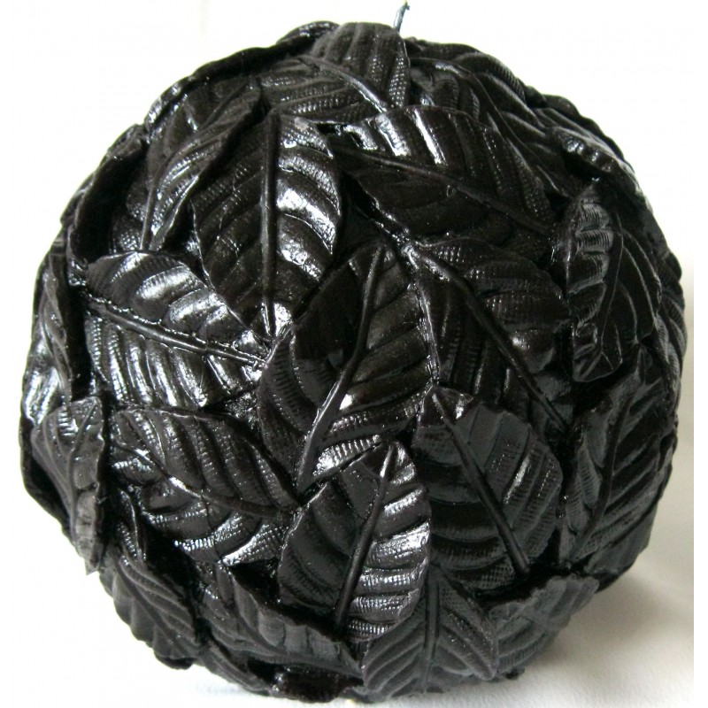 Bougie Boule "Fortune" Noir