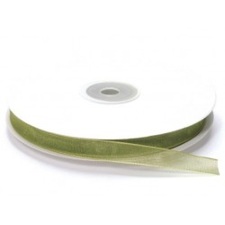 Ruban Organza, Vert jardin, 10 mm