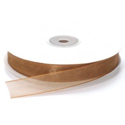 Ruban Organza, Bronze, 15 mm