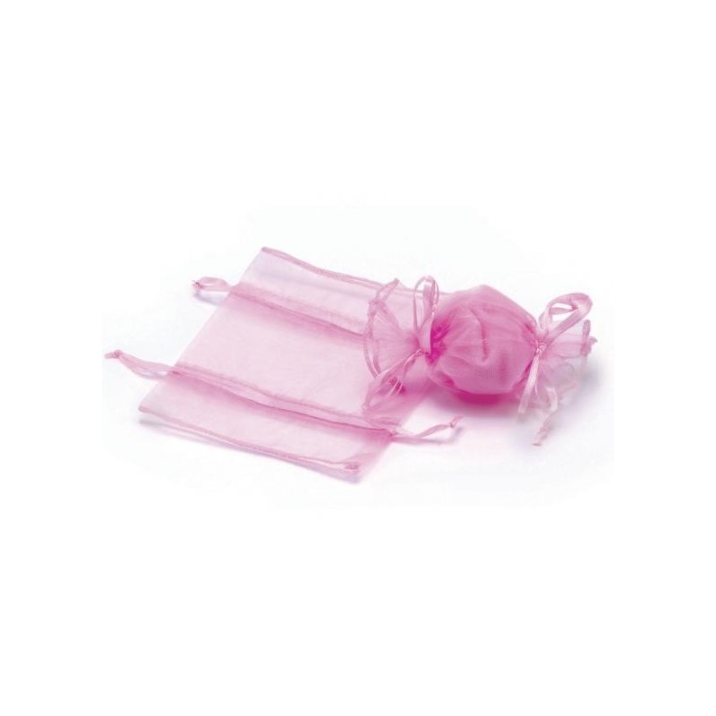 Sachet en organza "Rose"