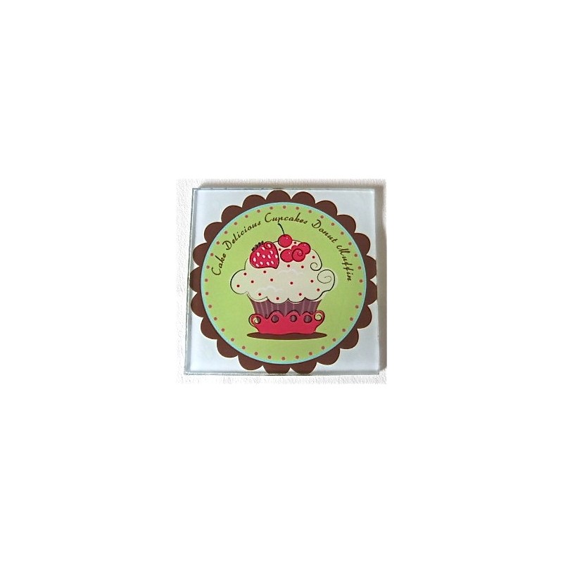 Dessous de verre "CUPCAKE"