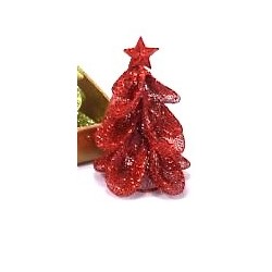 Sapin de Noël Rouge