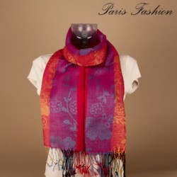 Pashmina fleurs