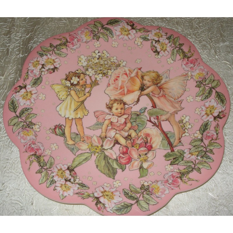 Assiette plate P.M. "Flower Fairies"