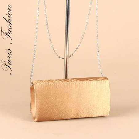 Sac bandoulière en cuir - Pochette vintage, annees 50… - Gem