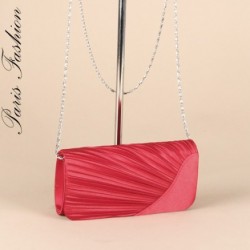 Pochette de soirée rouge