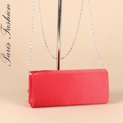 Pochette de soirée rouge