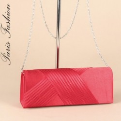 Pochette de soirée rouge