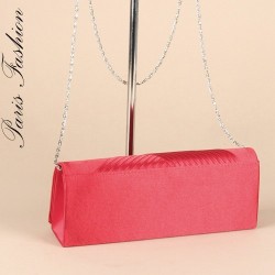 Pochette de soirée rouge