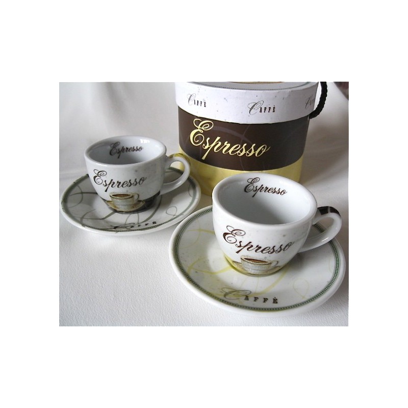 Set 2 Tasses Expresso "Espresso"