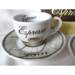 Set 2 Tasses Expresso "Espresso"