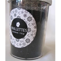 Paillettes noires