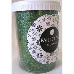 Paillettes Vert foncé