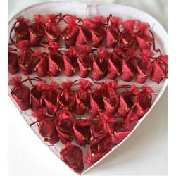 Coeur avec 36 ballotins...
