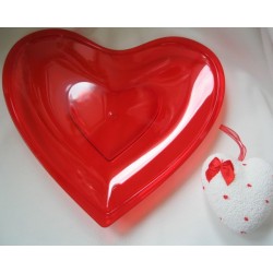 Coupelle "Coeur" en plexi...