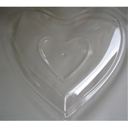 Coupelle "Coeur" en plexi...