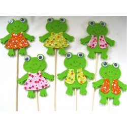 6 Piques "Grenouille"