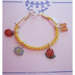 Bracelet Coccinelles