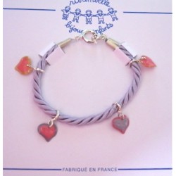 Bracelet "Coeurs"