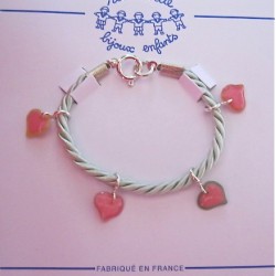 Bracelet "Coeurs"