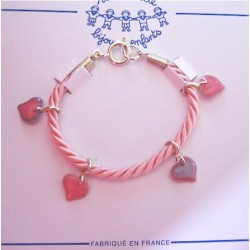 Bracelet "Coeurs"