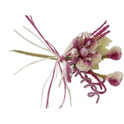 bouquet de fleurs fuchsia