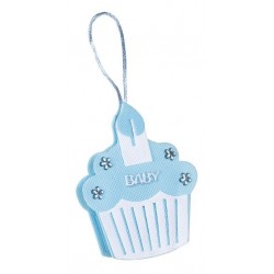 Sachet "cupcake" azur