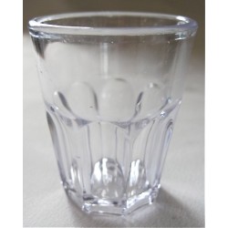 Verre shooter SAN transparent