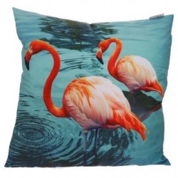 Coussin "Flamants roses"