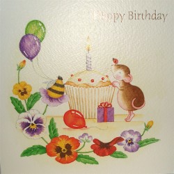 Carte "Happy Birthday"