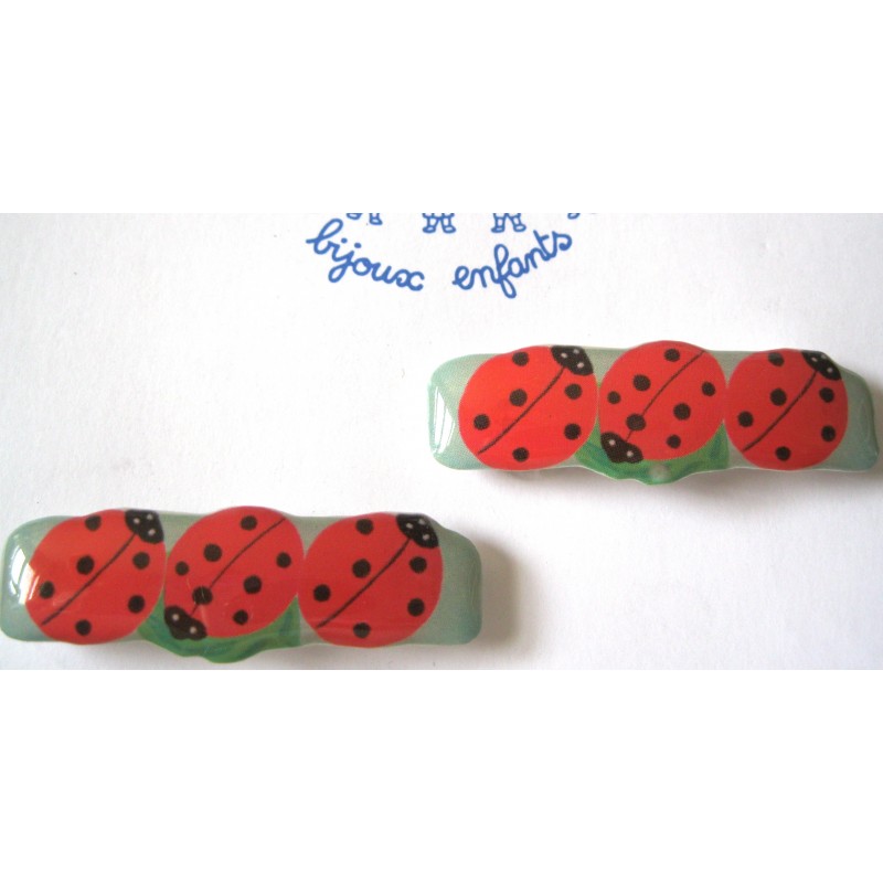 Barrette Coccinelle