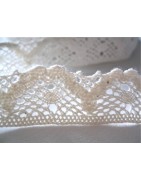 Ruban dentelle coton